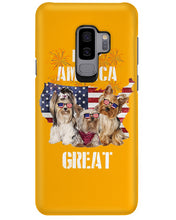 Load image into Gallery viewer, Keep America Great Yorkshire Terrier Gift For Dog Lovers Phone case
