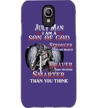 Load image into Gallery viewer, July Man Son Of God Birthday Meaningful Gift For Men Phone case
