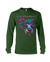 Load image into Gallery viewer, Hummingbirds Heart Shaped I Am A Simple Woman Gift For Mom Unisex Long Sleeve

