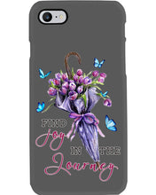 Load image into Gallery viewer, Butterflies Find Joy In The Journey Gift For Daughter Phone case
