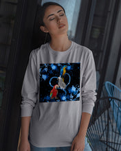 Load image into Gallery viewer, Lovely Phone Case Twinkling Blue Heart Gift For Parrots Lovers Unisex Long Sleeve
