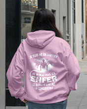 Load image into Gallery viewer, Je Suis Né El En   Jarvier   Enfer Le Diable N Aime Pas Birthday Gift Hoodie
