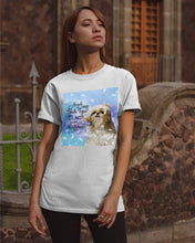 Load image into Gallery viewer, Angels And Shih Tzu Are Not Different Gift For Dog Lovers Guys Tee
