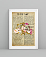 Load image into Gallery viewer, Greek Law Knowledge   Special Unique  Custom Design Vertical Poster
