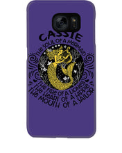 Load image into Gallery viewer, Gift For Cassie Girl The Soul Of A Mermaid Phone case
