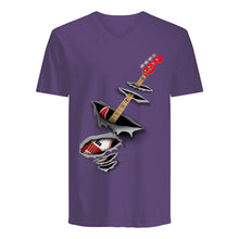 Load image into Gallery viewer, Funny Bass Inside Gift For Music Lovers Guys V-Neck

