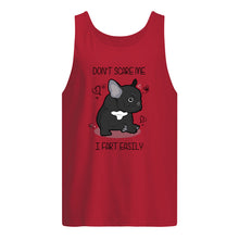 Load image into Gallery viewer, Don't Scare Me I Fart Easily Gift For Dog Lovers Unisex Tank Top
