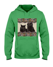 Load image into Gallery viewer, Lovely Phone Case Cute Black Cat Boho Pattern Gift For Cat Lovers Hoodie
