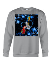 Load image into Gallery viewer, Lovely Phone Case Twinkling Blue Heart Gift For Parrots Lovers Sweatshirt
