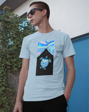 Load image into Gallery viewer, Magical Blue Turtle Pattern Gift For Turtle Lovers Guys Tee
