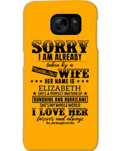 Load image into Gallery viewer, Gift For Husband I Love Here Forever And Always Phone case

