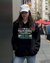 Load image into Gallery viewer, I'm A Registered Dietitian Also Know Fooducater Trending Hoodie

