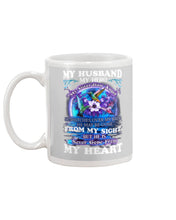 Load image into Gallery viewer, Hummingbird My Husband My Guardian Angel Gift For Angel Husband Mug
