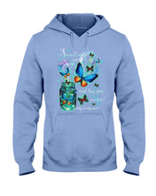 Load image into Gallery viewer, Butterfly Close My Eyes And Hug You Gift For Women Hoodie
