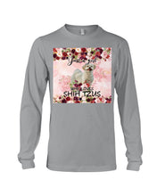 Load image into Gallery viewer, Just A Girl Who Loves Shih Tzu Unique Custom Design For Dog Lovers Unisex Long Sleeve
