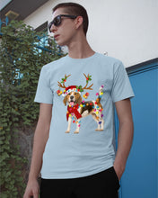 Load image into Gallery viewer, Beagle Gorgeous Reindeer Xmas Lights Gift For Dog Lovers Guys Tee
