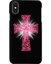 Load image into Gallery viewer, Cross Breast Cancer Awareness  Special Custom Design Phone case
