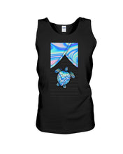 Load image into Gallery viewer, Magical Blue Turtle Pattern Gift For Turtle Lovers Unisex Tank Top
