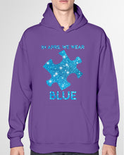 Load image into Gallery viewer, In April We Wear Blue Autism Awareness Special Custom Design Hoodie
