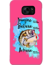 Load image into Gallery viewer, Fishing With All Your Heart Gift For Men Phone case
