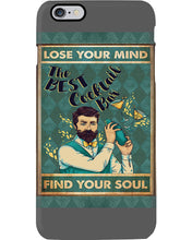 Load image into Gallery viewer, Lose Your Mind Find Your Soul Gift For Bartender Phone case
