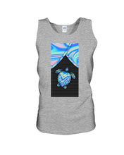 Load image into Gallery viewer, Magical Blue Turtle Pattern Gift For Turtle Lovers Unisex Tank Top
