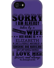 Load image into Gallery viewer, Gift For Husband I Love Here Forever And Always Phone case
