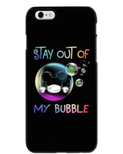 Load image into Gallery viewer, Lovely Phone Case Rainbow Design Stay Out Of My Bubble Gift For Friends Phone case
