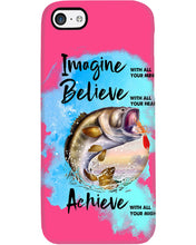Load image into Gallery viewer, Fishing With All Your Heart Gift For Men Phone case
