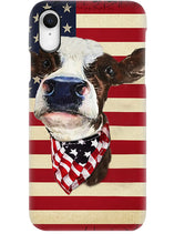 Load image into Gallery viewer, Lovely Phone Case With America Flag Face Gift For Cow Lovers Phone case
