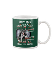 Load image into Gallery viewer, July Man Son Of God Birthday Meaningful Gift For Men Mug
