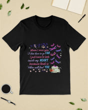 Load image into Gallery viewer, Butterflies When I Miss You I Just Have To Look Inside My Heart Gift For Lover Guys Tee
