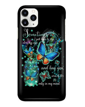 Load image into Gallery viewer, Butterfly Close My Eyes And Hug You Gift For Women Phone case
