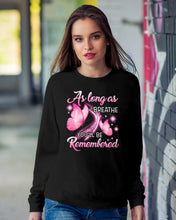 Load image into Gallery viewer, As Long As I Breathe You'll Be Remembred Custom Gift For Family Sweatshirt
