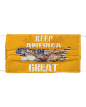 Load image into Gallery viewer, Keep America Great Yorkshire Terrier Gift For Dog Lovers Cloth Face Mask

