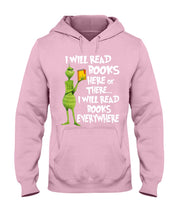 Load image into Gallery viewer, I’ll Read Book Everywhere Great Gift For Book Lovers Hoodie
