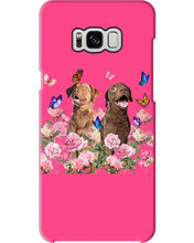 Load image into Gallery viewer, Gift For Dog LoversChesapeake Bay Retriever With Peonies Phone case
