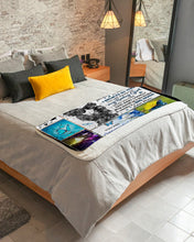 Load image into Gallery viewer, Inside Blanket Is A Piece Of My Heart Mom Gift For Daughter Sherpa Blanket
