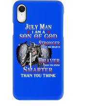 Load image into Gallery viewer, July Man Son Of God Birthday Meaningful Gift For Men Phone case
