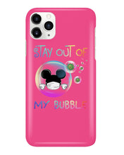 Load image into Gallery viewer, Lovely Phone Case Rainbow Design Stay Out Of My Bubble Gift For Friends Phone case
