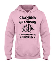 Load image into Gallery viewer, Grandma And Grandson A Bond That Can't Be Broken Custom Design Hoodie
