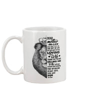 Load image into Gallery viewer, Gift For    Mother-in-law Thank For Being By My Side Custom Design Mug
