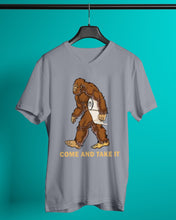 Load image into Gallery viewer, Bigfoot Come And Take It Simple Custom Design Guys V-Neck

