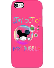 Load image into Gallery viewer, Lovely Phone Case Rainbow Design Stay Out Of My Bubble Gift For Friends Phone case
