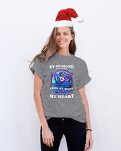Load image into Gallery viewer, Hummingbird My Husband My Guardian Angel Gift For Angel Husband Guys Tee
