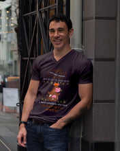 Load image into Gallery viewer, Cow I Need Somebody Who Sees The Crazy And Still Wants Me Guys V-Neck
