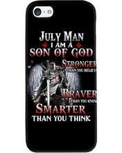Load image into Gallery viewer, July Man Son Of God Birthday Meaningful Gift For Men Phone case
