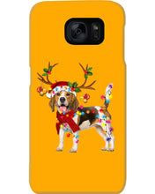 Load image into Gallery viewer, Beagle Gorgeous Reindeer Xmas Lights Gift For Dog Lovers Phone case

