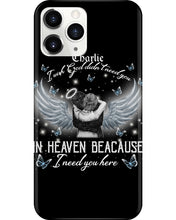 Load image into Gallery viewer, Butterfly I Need You More Angel Wings Gift For Lovers Phone case
