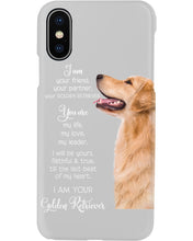 Load image into Gallery viewer, Golden Retriever I'm Your Friend Gift For Dog Lovers Phone case
